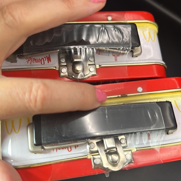 2 Limited Edition 1998 Collectors Tin Mini Lunch Box ,Mc Donald’s - Picture 8 of 8